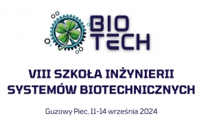 Symatic sponsorem - VIII SZKOŁA INŻYNIERII SYSTEMÓW BIOTECHNICZNYCH